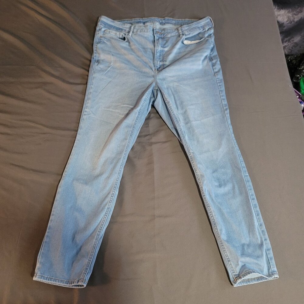 Old Navy Jeans Womens 20-24 Blue Extra High Rise Rockstar Super Skinny Stretch